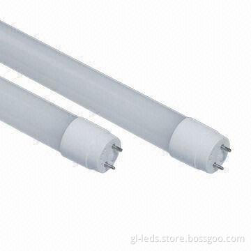 T8 Fluorescent Tubes with 100 to 240V AC Voltage, Made of ABS and PC Materials